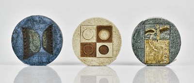 Lot 31 - ANN LEWIS FOR TROIKA POTTERY; a small wheel...