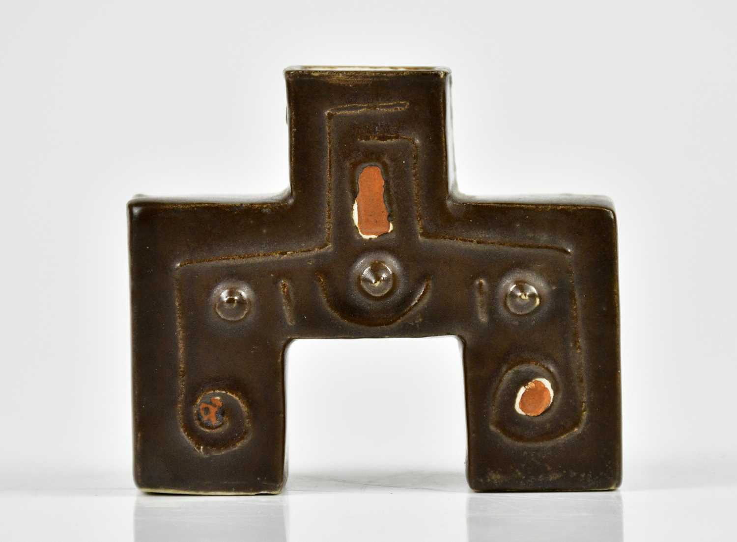 Lot 5 - TROIKA POTTERY; a rare London Bridge candle...