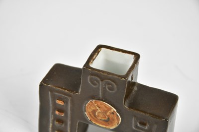 Lot 5 - TROIKA POTTERY; a rare London Bridge candle...