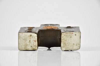 Lot 5 - TROIKA POTTERY; a rare London Bridge candle...