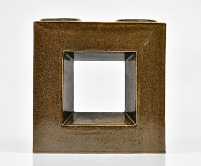 Lot 2 - ROLAND BENCE FOR TROIKA POTTERY; a rare double...