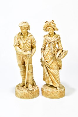 Lot 2190 - A pair of late 19th century Continental...