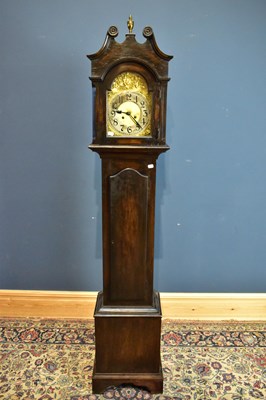 Lot 2349 - An early 20th century longcase clock, the...