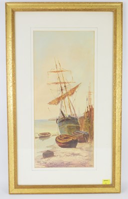 Lot 545 - J. MCARUNDALE (active 1910-1920); watercolour,...