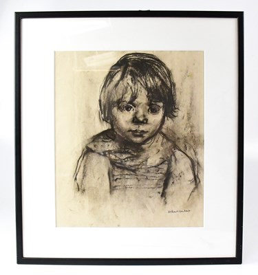 Lot 517 - ALBERT HERBERT (1925-2008); etching, portrait...