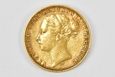 Lot 34 - A Victoria full sovereign, 1878. Donated by...
