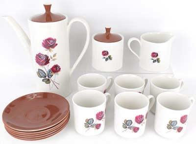 Lot 288 - MYOTT'S; a 1960s fifteen-piece coffee set...