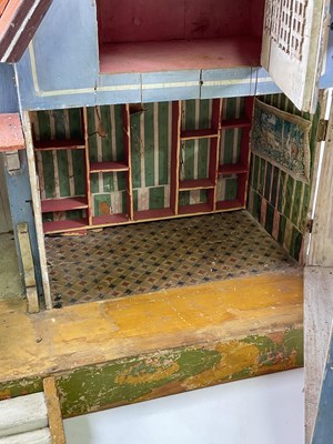 Lot 66 - ALBIN SCHONHERR; a 'Red Roof' doll's house...