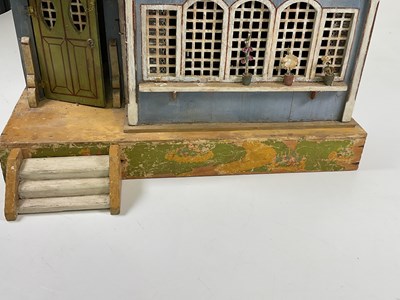 Lot 66 - ALBIN SCHONHERR; a 'Red Roof' doll's house...
