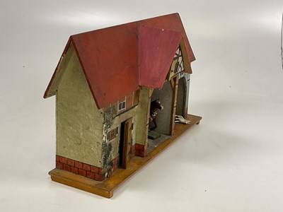 Lot 68 - A German 'Red Roof' stable with half timbered...