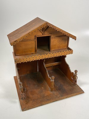 Lot 69 - A French Lenoble stable in varnished wood, the...