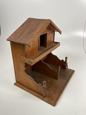 Lot 69 - A French Lenoble stable in varnished wood, the...