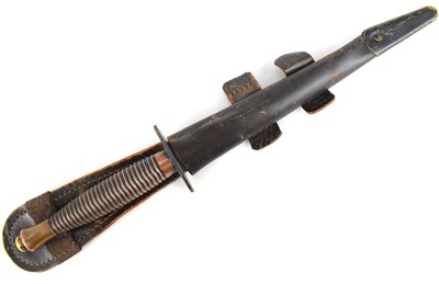 Lot 457 - FAIRBAIRN-SYKES; a commando fighting knife...