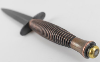 Lot 457 - FAIRBAIRN-SYKES; a commando fighting knife...