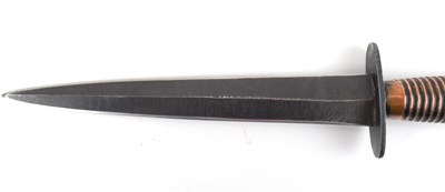 Lot 457 - FAIRBAIRN-SYKES; a commando fighting knife...