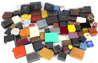 Lot 1035 - A quantity of various mixed jewellery boxes.