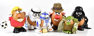 Lot 4606 - A small collection of Mr Potato Head figures...