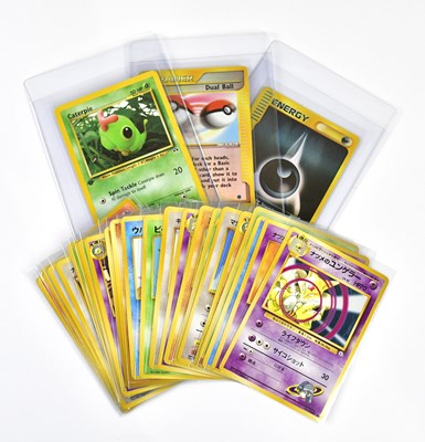 Lot 4436 - POKÉMON; twenty-five Japanese Pocket Monster...