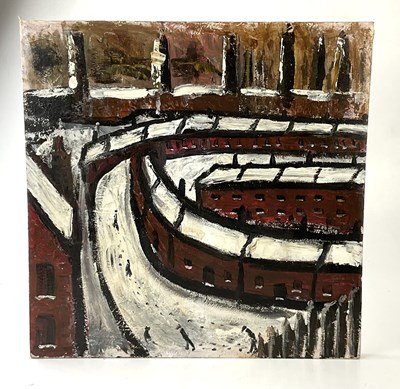 Lot 6291 - IN THE STYLE OF THEODORE MAJOR; a modern oil...