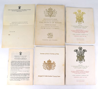 Lot 600 - KING CHARLES III; a selection of ephemera...