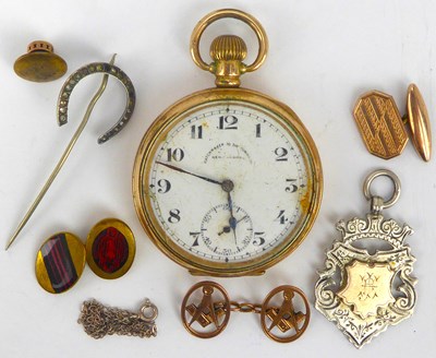 Lot 1021 - A small quantity of costume jewellery, to...
