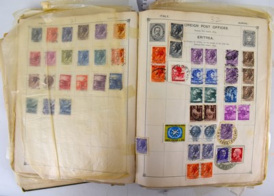 Lot 602 - The Strand hobby stamp album containing pages...