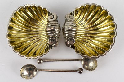 Lot 732 - WILLIAM HENRY LEATHER & SON; a pair of late...