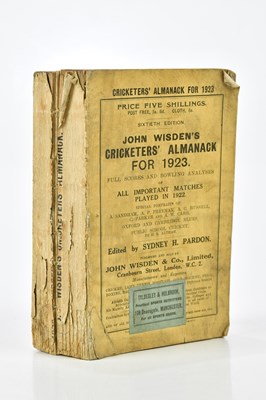 Lot 1517 - A John Wisden's Cricketers' Almanack, dated 1923.