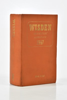 Lot 1518 - A Wisden Cricketers' Almanack, dated 1947.