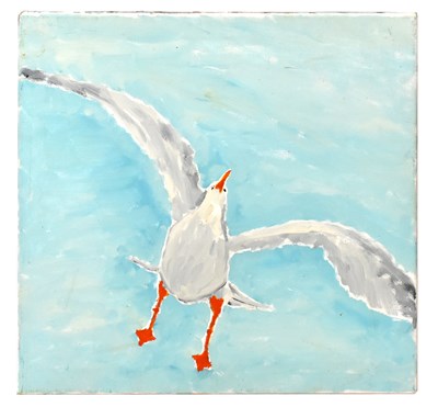 Lot 1278 - JACOB SUTTON; oil on canvas, 'I'm Off!',...