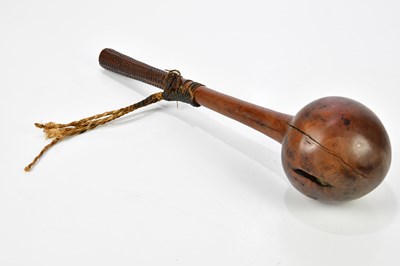 Lot 1216 - An early 19th century Fijian ironwood Ula...