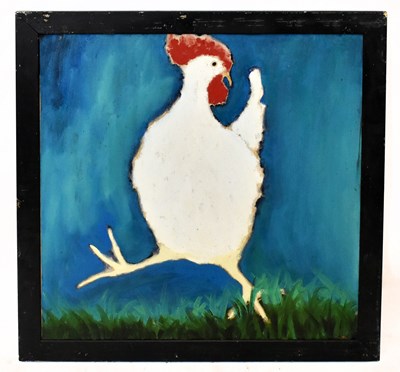 Lot 1282 - JACOB SUTTON; oil on canvas, 'I'm Late!',...