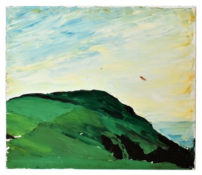 Lot 1095 - JACOB SUTTON; oil on canvas, 'Pembrokeshire',...
