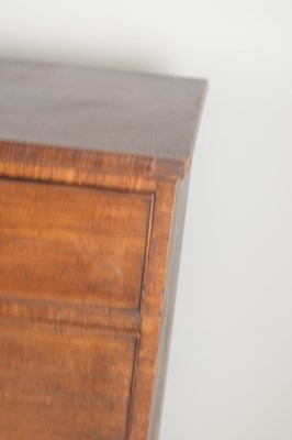 Lot 3 - An early 19th century mahogany chest of two...