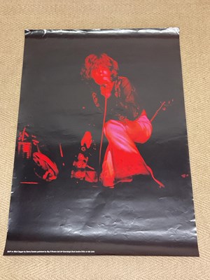 Lot 165 - MICK JAGGER; four original coloured posters of...