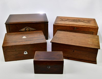 Lot 5042 - A collection of Victorian and later treen to...