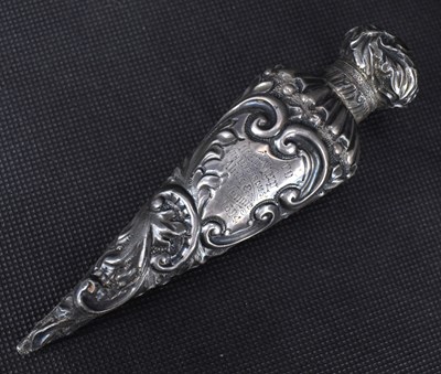 Lot 665 - HORTON & ALLDAY; a Victorian hallmarked silver...