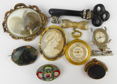Lot 1032 - Various items of Victorian and other costume...