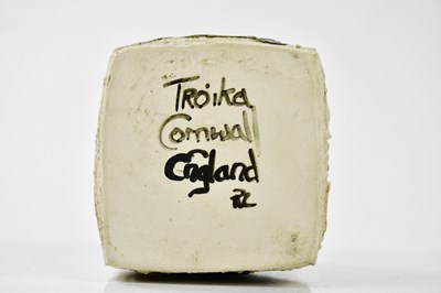 Lot 28 - RUTH LARRATT FOR TROIKA POTTERY; a marmalade...