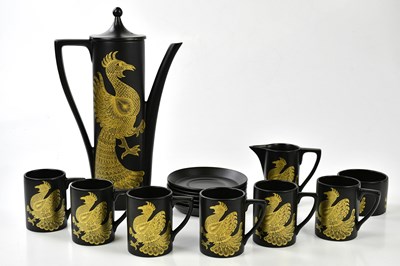 Lot 2124 - WEDGWOOD; a 'Phoenix' pattern coffee set...