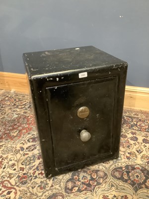 Lot 2264 - A Victorian cast iron safe, approx 61 x 50 x...