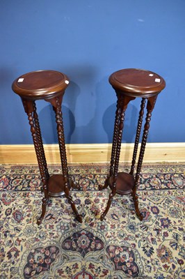 Lot 2556 - A Victorian mahogany jardinière stand,...