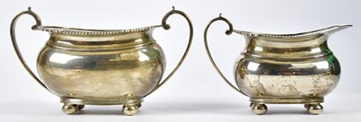 Lot 2098 - HARRISON BROTHERS; a George V hallmarked...