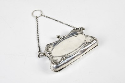 Lot 2249 - An Indian white metal cigarette box of...
