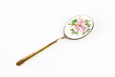 Lot 2776 - An Elizabeth II hallmarked silver gilt spoon...
