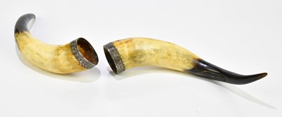 Lot 2453 - A pair of Victorian hallmarked silver mounted...