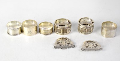 Lot 735 - A Victorian hallmarked silver pierced belt buckle
