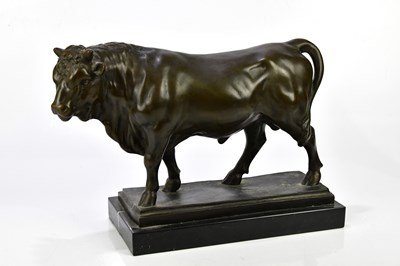 Lot 1536 - AFTER ANTOINE LOUIS BARYE (1796-1875); a large...