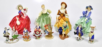 Lot 2250 - ROYAL DOULTON; four figures comprising HN1833 '...