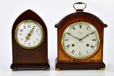 Lot 2307 - An Edwardian mahogany cased lantern clock,...